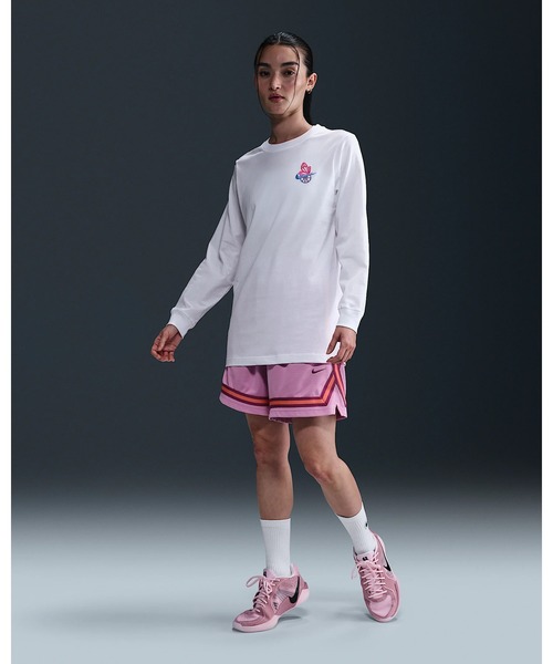 NIKE（ナイキ）の「《NIKEアパレル》AS W NK LS TEE OC BB SP25（Tシャツ/カットソー・レディース・ホワイト・L/M/S/XL）」の3枚目の写真