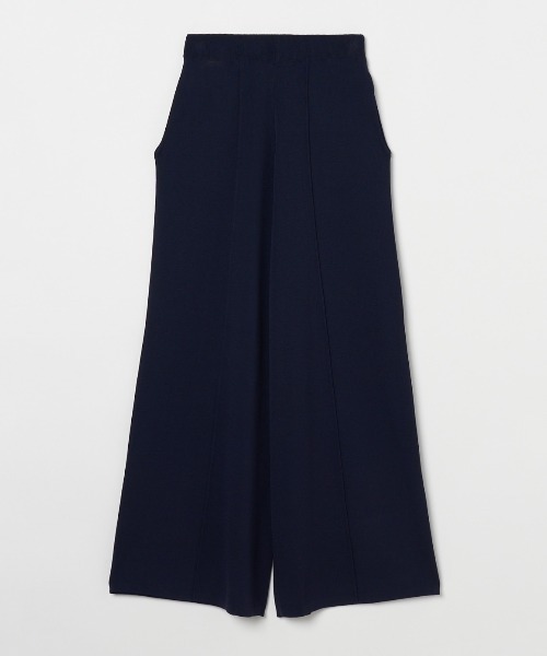 three dots(スリードッツ)の「リュクスレーヨン センターマークパンツ(その他パンツ・レディース・ブラック/ベージュ系その他/ネイビー・MEDIUM/SMALL)」の3枚目の写真
