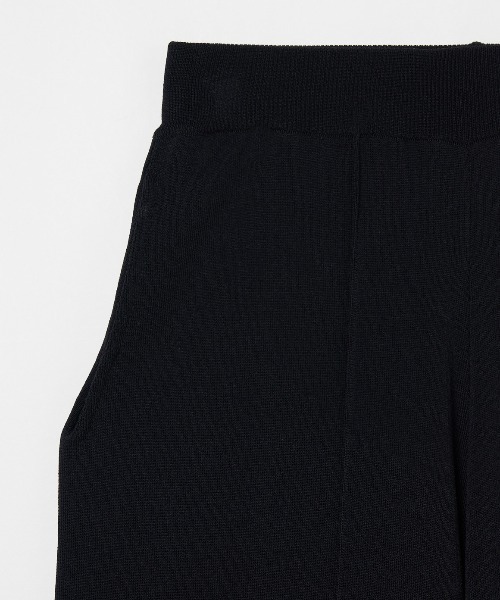 three dots(スリードッツ)の「リュクスレーヨン センターマークパンツ(その他パンツ・レディース・ブラック/ベージュ系その他/ネイビー・MEDIUM/SMALL)」の7枚目の写真