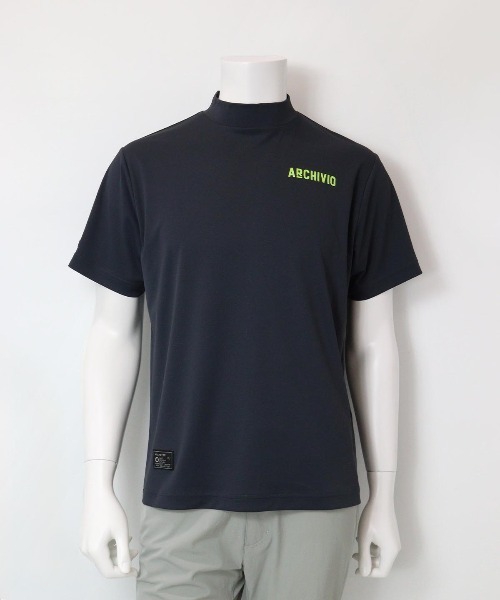 archivio(アルチビオ)の「<MENS>ロゴプリントハイネックプルオーバー(Tシャツ/カットソー・メンズ・ブラック/ブルー/グレー/ライトグリーン/ホワイト・M/L/LL)」の7枚目の写真