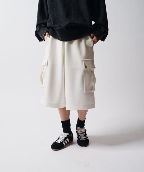 Lui's(ルイス)の「【Neucon/ニューコン】ダンボールカーゴショーツ(その他パンツ・メンズ・ブラック/ホワイト・2/1)」の17枚目の写真