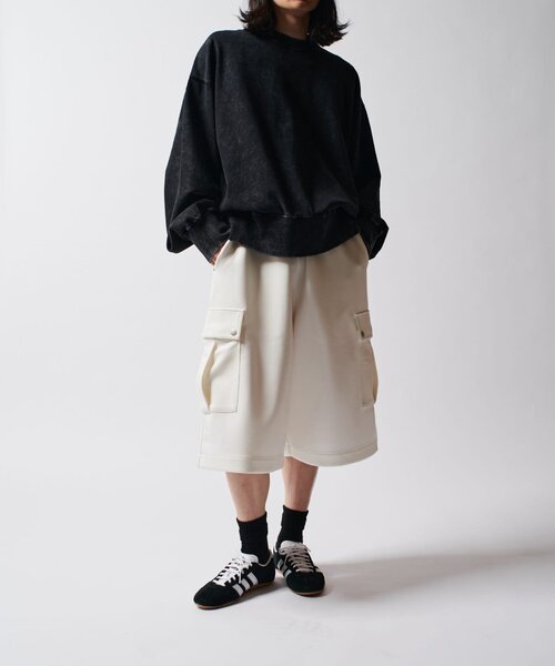 Lui's(ルイス)の「【Neucon/ニューコン】ダンボールカーゴショーツ(その他パンツ・メンズ・ブラック/ホワイト・2/1)」の19枚目の写真