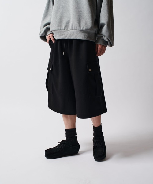 Lui's(ルイス)の「【Neucon/ニューコン】ダンボールカーゴショーツ(その他パンツ・メンズ・ブラック/ホワイト・2/1)」の12枚目の写真