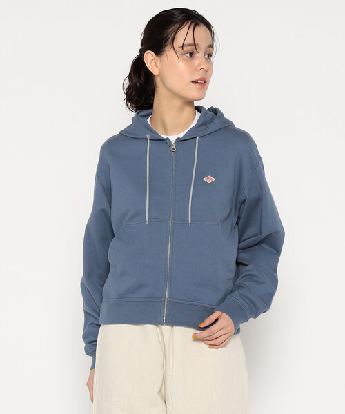 DANTON（ダントン）の「WOMEN'S COTTON TERRY ZIP HOODIE（パーカー