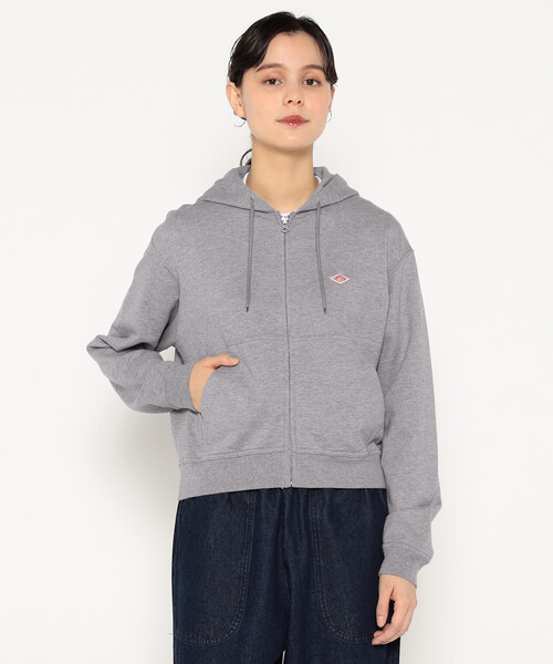 WOMEN'S COTTON TERRY ZIP HOODIE（パーカー）｜DANTON
