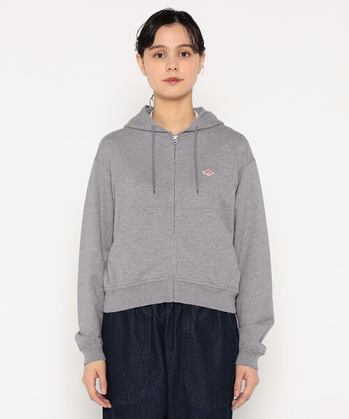 WOMEN'S COTTON TERRY ZIP HOODIE（パーカー）｜DANTON