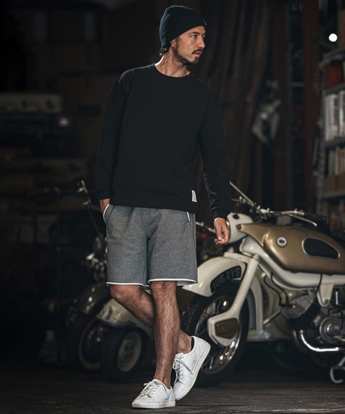 wjk reluxe（ダブルジェーケーリラックス）の「mlt5078-heavy weight long sleeve cut sew ロンT（Tシャツ/カットソー・メンズ・ホワイト/ブラック/ブルー系その他・L/XL/M）」の20枚目の写真