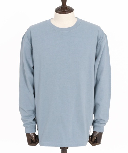 wjk reluxe（ダブルジェーケーリラックス）の「mlt5078-heavy weight long sleeve cut sew ロンT（Tシャツ/カットソー・メンズ・ホワイト/ブラック/ブルー系その他・L/XL/M）」の22枚目の写真