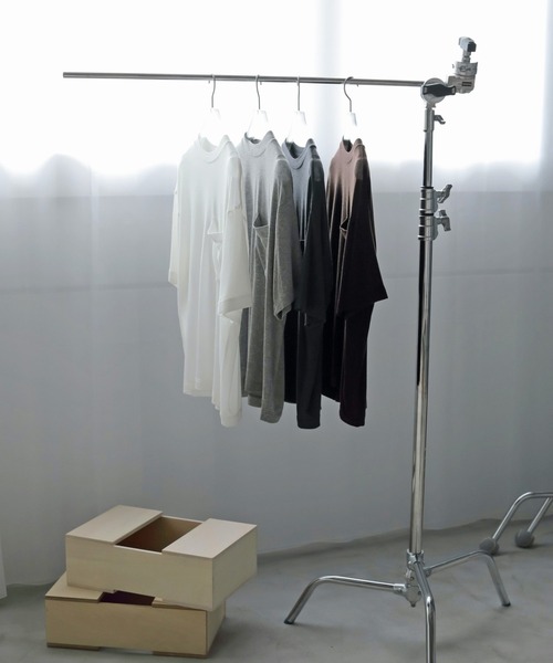 anuke（アンヌーク）の「Pocket Over T-shirts（Tシャツ/カットソー・レディース・ブラウン/ホワイト/ネイビー/グレー・FREE）」の7枚目の写真