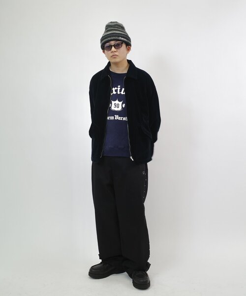 WHO'S WHO gallery(フーズフーギャラリー)の「【セットアップ対応】別珍ワイドパンツ(その他パンツ・メンズ・ライトグレー/ネイビー・FREE)」の9枚目の写真