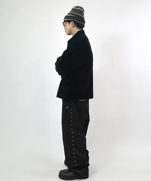 WHO'S WHO gallery(フーズフーギャラリー)の「【セットアップ対応】別珍ワイドパンツ(その他パンツ・メンズ・ライトグレー/ネイビー・FREE)」の8枚目の写真