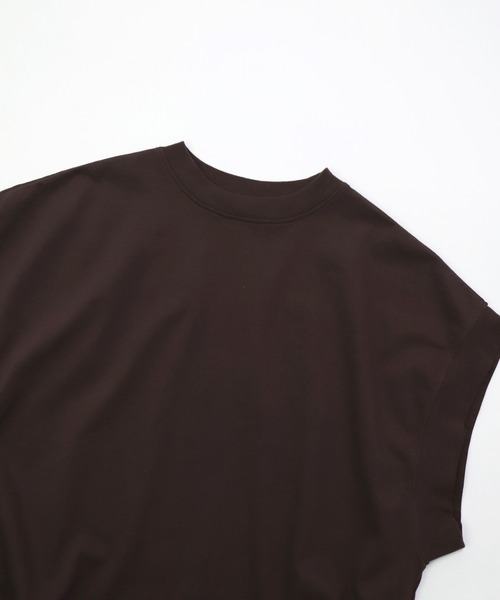 tシャツ 「Brocante / ブロカント」 ヴィンテージ天竺 マンシュロンTシャツ レディース Brocante / ブロカント] ヴィンテージ天竺 マンシュロンTシャツ