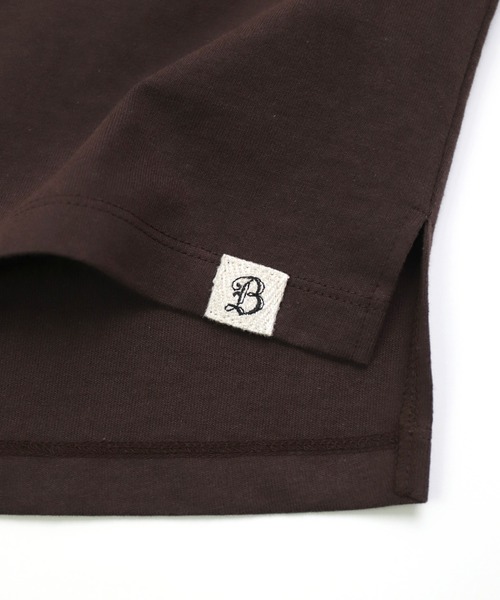 Brocante / ブロカント] ヴィンテージ天竺 マンシュロンTシャツ
