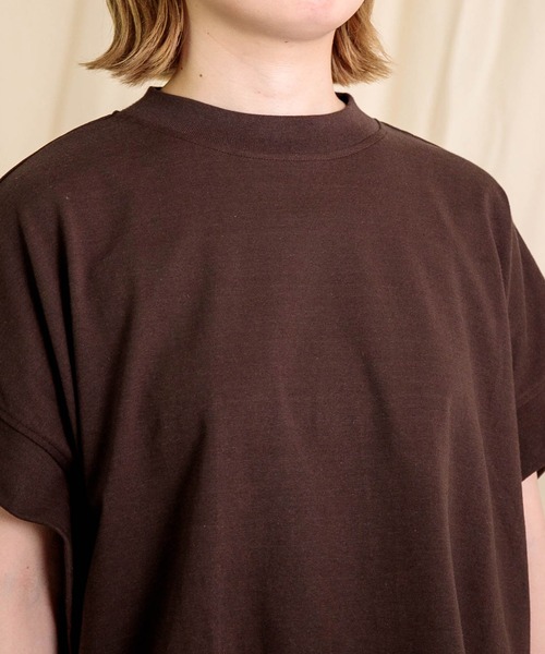 tシャツ 「Brocante / ブロカント」 ヴィンテージ天竺 マンシュロンTシャツ レディース Brocante / ブロカント] ヴィンテージ天竺 マンシュロンTシャツ