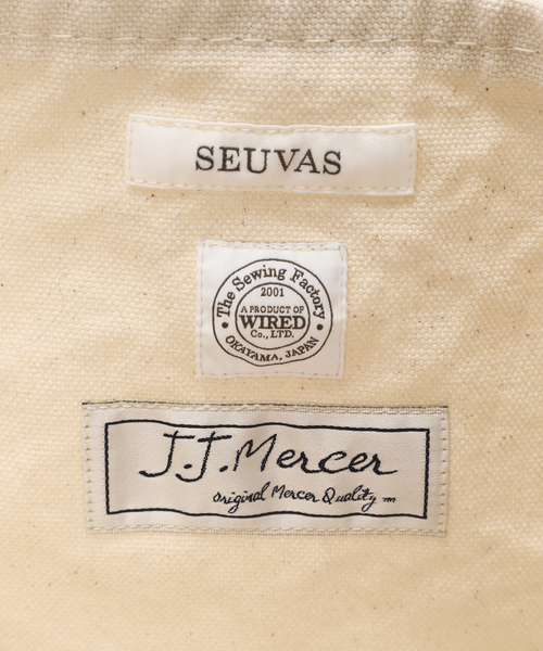 FRAMeWORK（フレームワーク）の「≪追加≫SEUVAS 別注キャンバストート L 2（トートバッグ・レディース・アイボリー・FREE）」の15枚目の写真