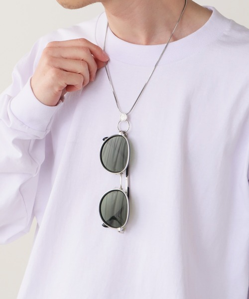 ROOPTOKYO(ループトウキョウ)の「CHI SELECT/カイセレクト 2点SET サングラス&サングラスホルダーセット チェーン部分 低アレルギーステンレス chi-glass-holder-set1(サングラス・メンズ・D/C/B/A・FREE)」の11枚目の写真