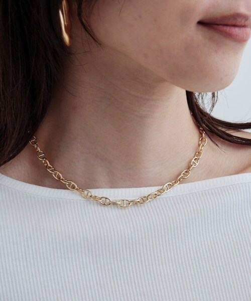 GALLEST(ギャレスト)の「チェーンショートネックレス(ネックレス・レディース・シルバー/ゴールド・00)」の2枚目の写真