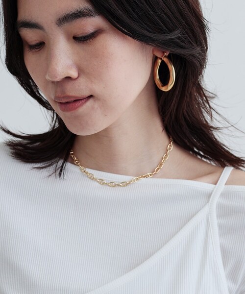 GALLEST(ギャレスト)の「チェーンショートネックレス(ネックレス・レディース・シルバー/ゴールド・00)」の3枚目の写真