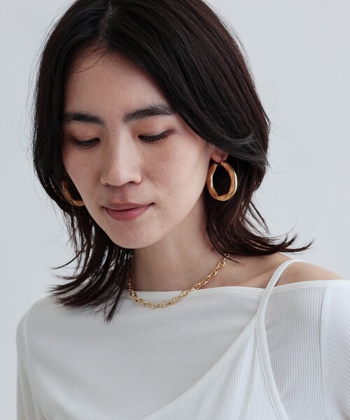 GALLEST(ギャレスト)の「チェーンショートネックレス(ネックレス・レディース・シルバー/ゴールド・00)」の4枚目の写真