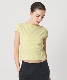 ATTISESSION（アティセッション）の「＜ATTISESSION＞コットン カップスリーブ Tシャツ（Tシャツ/カットソー）」