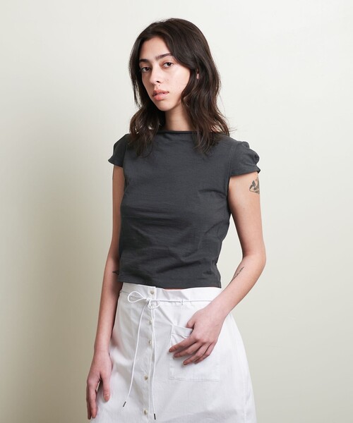 ATTISESSION コットン カップスリーブ Tシャツ BEAUTY&YOUTH UNITED ARROWS｜<ATTISESSION>コットン カップ