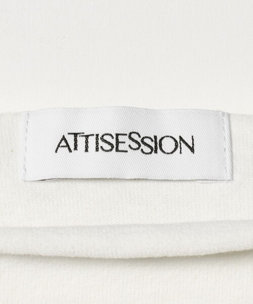 ATTISESSION(アティセッション)の「<ATTISESSION>コットン カップスリーブ Tシャツ(Tシャツ/カットソー・レディース・ダークグレー/ホワイト/ダークブラウン/ブラック/ライム・FREE)」の7枚目の写真