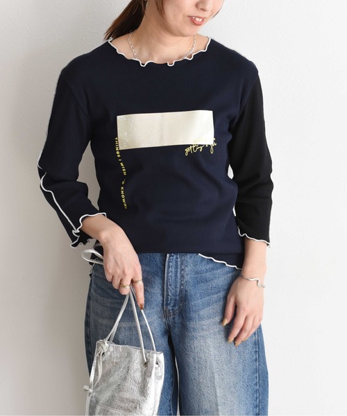 kimiです。3点エイミーロウ 半袖　カットソー セール】レイヤード トップス（Tシャツ/カットソー）｜Eimee Law