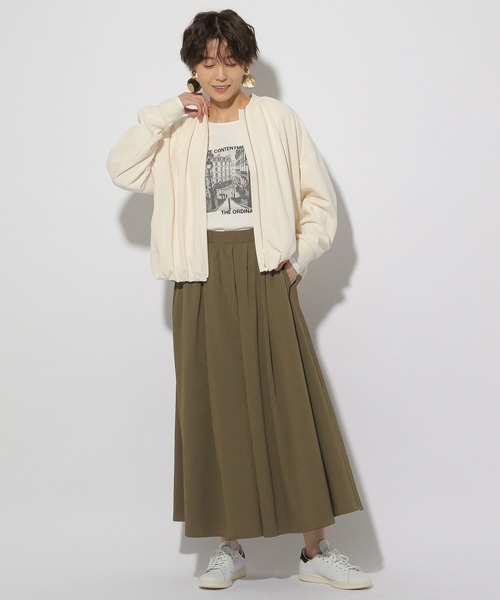 Elura（エルーラ）の「サマ見えギャザーブルゾン/320062（その他アウター・レディース・ネイビー/ブラック/オフホワイト・FREE）」の21枚目の写真