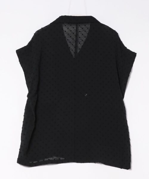 MILLION CARATS（ミリオンカラッツ）の「軽やかさとモード感を纏う、春のシアーノットジャカードジャケット（その他アウター・レディース・ブラック/グレー・FREE）」の13枚目の写真