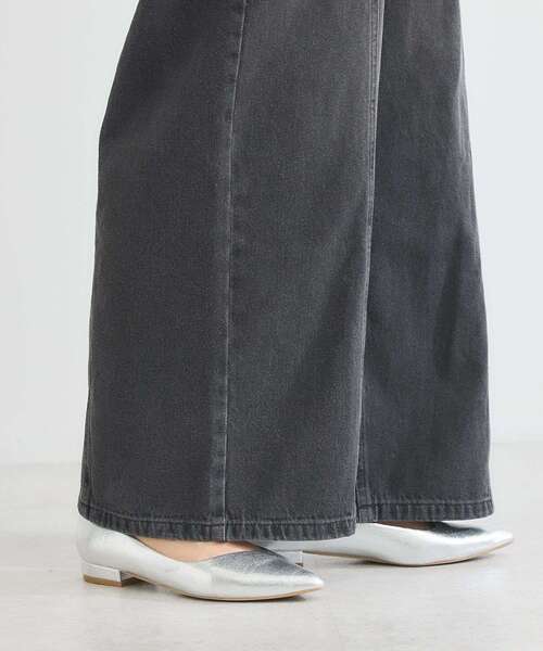 Sugar spoon(シュガースプーン)の「・SUGAR SPOON デニムオールインワン(サロペット/オーバーオール・レディース・インディゴブルー/ブラック・FREE)」の13枚目の写真