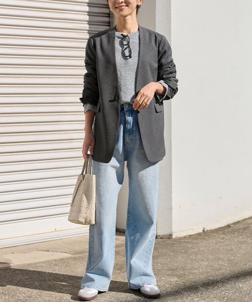 JOURNAL STANDARD relume ジャケット ノーカラージャケット ウー