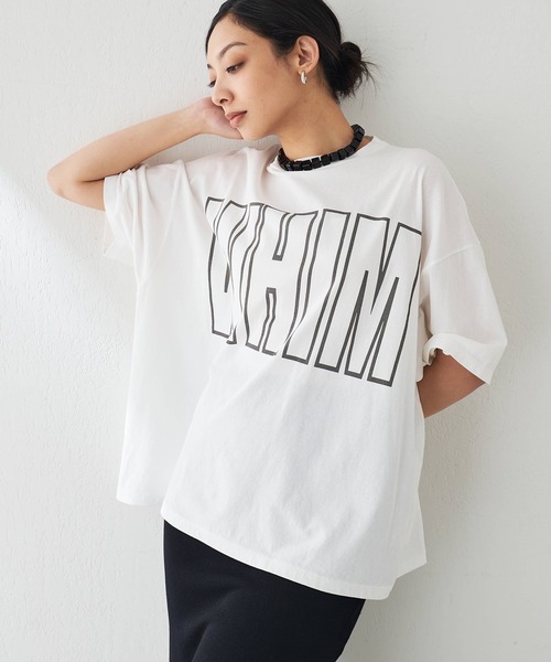 【関送無料】   リラックスウェア ロゴ Tシャツ リラックスロゴTシャツ（Tシャツ/カットソー）｜Whim Gazette