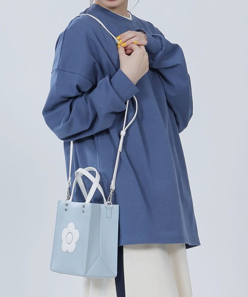 マリークワント デイジーパッチライト 2WAYトート 未使用品 MARY QUANT 