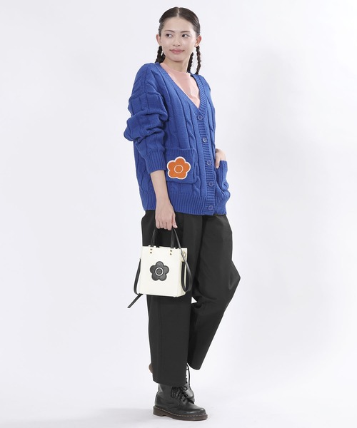 すぐ届く MARY QUANT* デイジーパッチショッパー 2WAYミニトート MARY QUANT ONLINE SHOP｜マリークヮントオンラインショップ