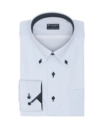 TOKYO SHIRTS | 【Layered Cool】 形態安定ノーアイロン ボタンダウン 長袖ビジネスワイシャツ(ビジネスシャツ)