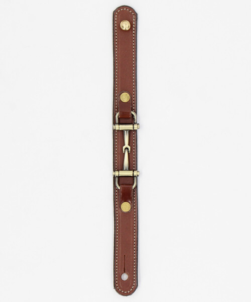 セール】TORY LEATHER/トリーレザー STUD BUTTON SNAFFLE BRACELET