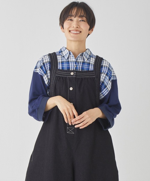 ブラウス シャツ 「軽くて涼しい」スズシゲシアーシャツ レディース KRIFF MAYER Lady's Collection ブラウス シャツ 「軽くて涼しい
