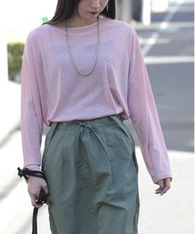 HONEYSUCKLE ROSE | 【HONEYSUCKLE ROSE】シアースラブ長袖Ｔシャツ(Tシャツ/カットソー)