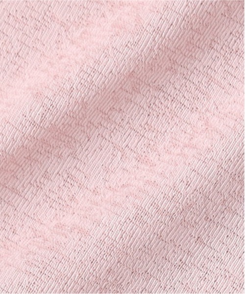 HONEYSUCKLE ROSE(ハニーサックルローズ)の「HONEYSUCKLE ROSE(ハニーサックルローズ)【レディース】シアースラブ長袖Tシャツ(Tシャツ/カットソー・レディース・ピンク/オフホワイト/ブラック・L/M)」の5枚目の写真