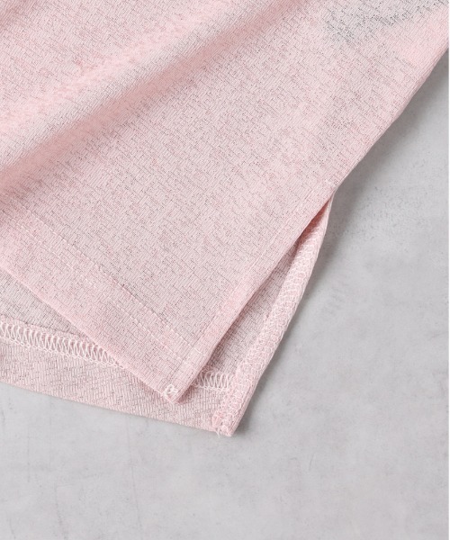 HONEYSUCKLE ROSE(ハニーサックルローズ)の「HONEYSUCKLE ROSE(ハニーサックルローズ)【レディース】シアースラブ長袖Tシャツ(Tシャツ/カットソー・レディース・ピンク/オフホワイト/ブラック・L/M)」の8枚目の写真