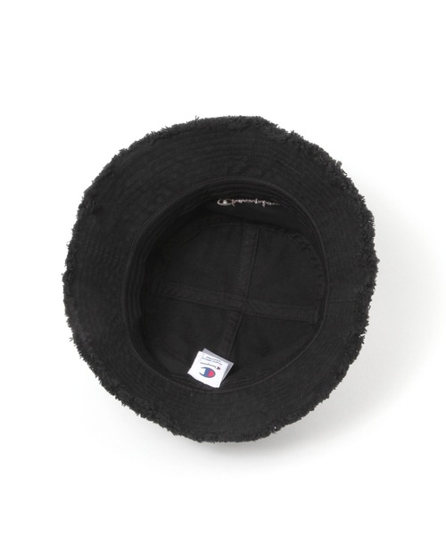 Champion（チャンピオン）の「【Champion(チャンピオン)】別注フリンジバケットハット（ハット・レディース・ブラック/オフホワイト・FREE）」の9枚目の写真