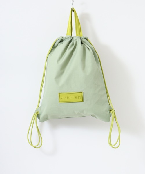 HUNTER（ハンター）の「HUNTER トラベル ドローストリング バックパック トート（トートバッグ・レディース・グリーン/ブラック/ブルー/シルバー/オレンジ・FREE）」の10枚目の写真