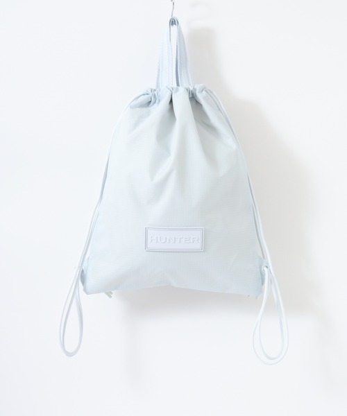 HUNTER（ハンター）の「HUNTER トラベル ドローストリング バックパック トート（トートバッグ・レディース・グリーン/ブラック/ブルー/シルバー/オレンジ・FREE）」の7枚目の写真