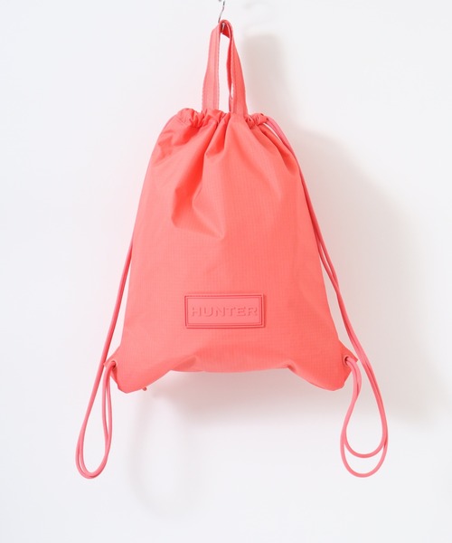 HUNTER（ハンター）の「HUNTER トラベル ドローストリング バックパック トート（トートバッグ・レディース・グリーン/ブラック/ブルー/シルバー/オレンジ・FREE）」の8枚目の写真