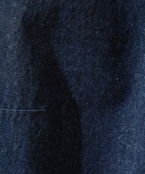 ABAHOUSE（アバハウス）の「【ヴィンテージ加工】 LIGHT CURVED DENIM /ワイドデニム/ライトオンスデニム（デニムパンツ・メンズ・インディゴブルー/ブルー/ブラック/ブルー系その他/ベージュ系その他・44/46/48）」の11枚目の写真