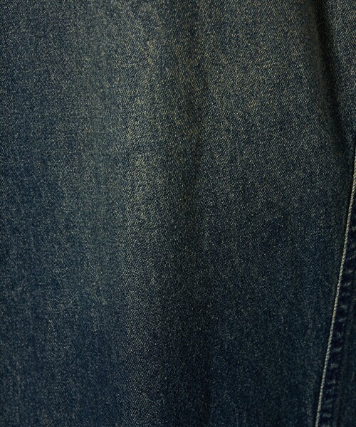 ABAHOUSE（アバハウス）の「【ヴィンテージ加工】 LIGHT CURVED DENIM /ワイドデニム/ライトオンスデニム（デニムパンツ・メンズ・インディゴブルー/ブルー/ブラック/ブルー系その他/ベージュ系その他・44/46/48）」の11枚目の写真