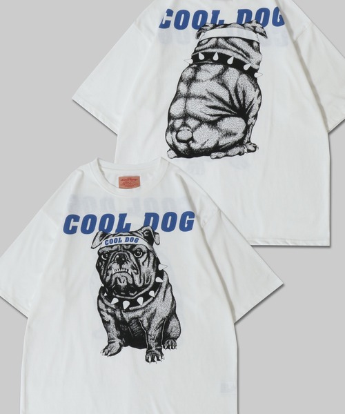 SITRY(シトリー)の「Animal Front & Back Print Assort T-Shirt/犬&猫 アニマル 前後プリント アソート オーバーサイズ 半袖Tシャツ レディース メンズ(Tシャツ/カットソー・メンズ・ホワイト/ブラック/オートミール/ホワイト系その他/ブラック系その他/グレー系その他/ベージュ系その他/チャコール/ホワイト系その他2/ホワイト系その他3/グレー系その他2/グレー系その他3/ベージュ系その他2/ベージュ系その他3・M/L/LL)」の5枚目の写真