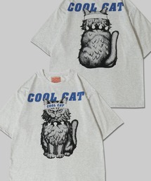 Animal Front & Back Print Assort T-Shirt/犬&猫 アニマル 前後プリント アソート オーバーサイズ 半袖Tシャツ レディース メンズ