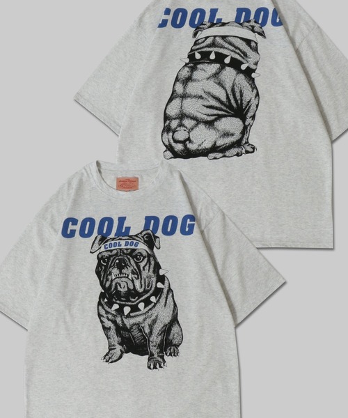 SITRY(シトリー)の「Animal Front & Back Print Assort T-Shirt/犬&猫 アニマル 前後プリント アソート オーバーサイズ 半袖Tシャツ レディース メンズ(Tシャツ/カットソー・メンズ・ホワイト/ブラック/オートミール/ホワイト系その他/ブラック系その他/グレー系その他/ベージュ系その他/チャコール/ホワイト系その他2/ホワイト系その他3/グレー系その他2/グレー系その他3/ベージュ系その他2/ベージュ系その他3・M/L/LL)」の14枚目の写真