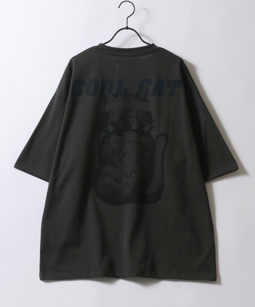 セール】Animal Front ＆ Back Print Assort T-Shirt/犬＆猫